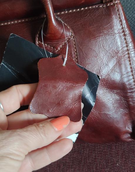 Kožená kabelka di gregorio,