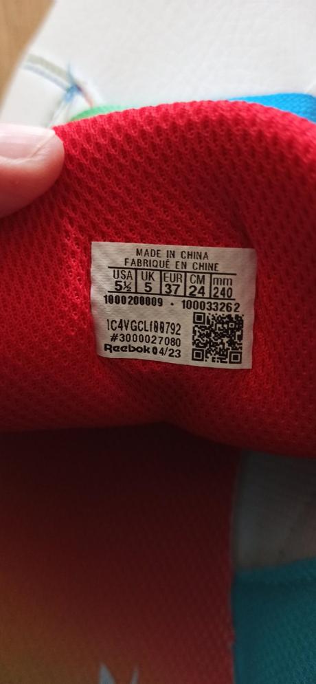 Nové topánky reebok, reebok,37