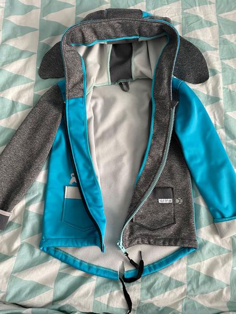 Softshellová bunda s uškami, 104