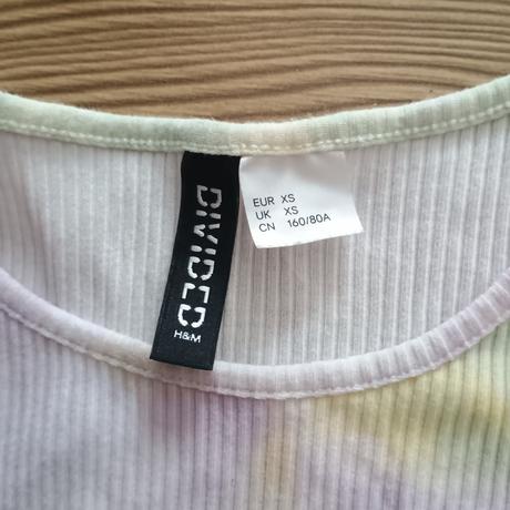 Tricko hm min.nosene batikovane hm xs, h&m,xs