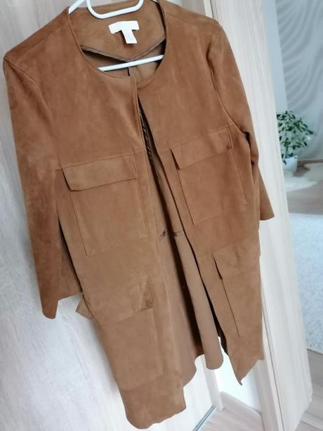 Semišovy kardigan, h&m,m