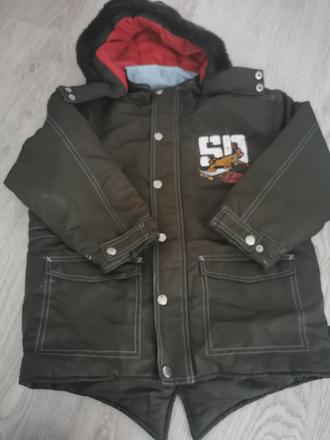 Zimná bunda scooby doo 7-8rokov, 128