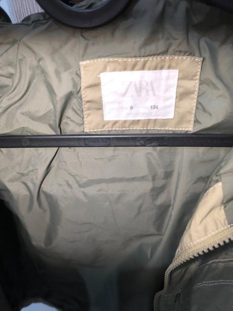 Tenká bunda/parka zara veľ.134, zara,134