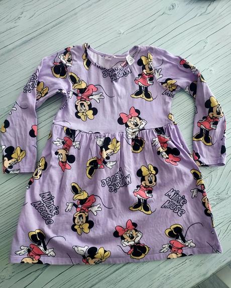 Minnie šaty, h&m,110