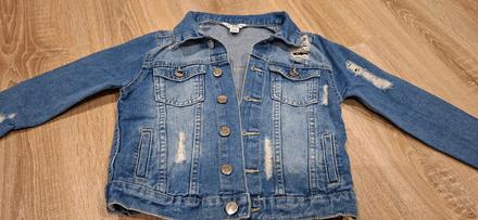 Rifľová bunda, denim co,140