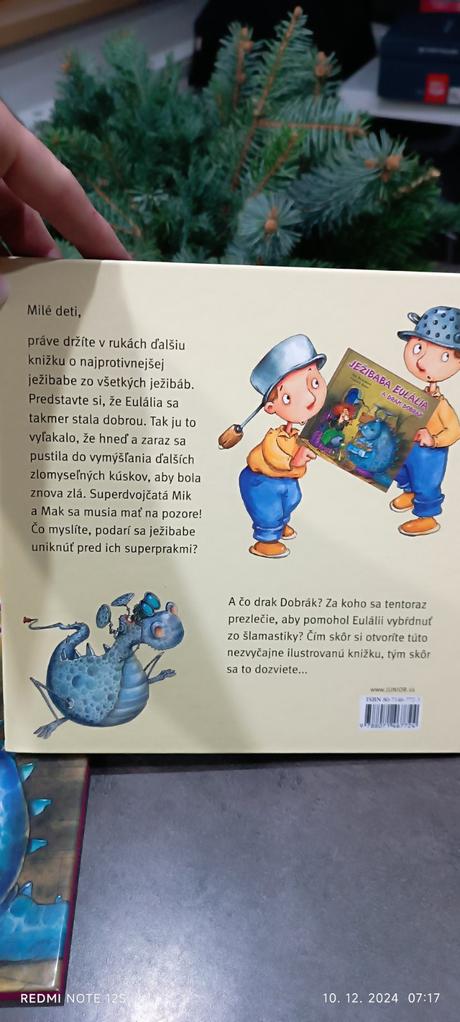 Knižka ježibaba 2ks, 