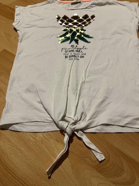 Tričko s flitrami - veľ. 164, 164