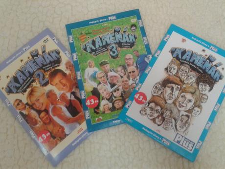 Kameňák 3 časti  dvd  - 3eur, 