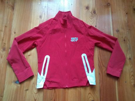 S bunda červená - 4 eur, 164