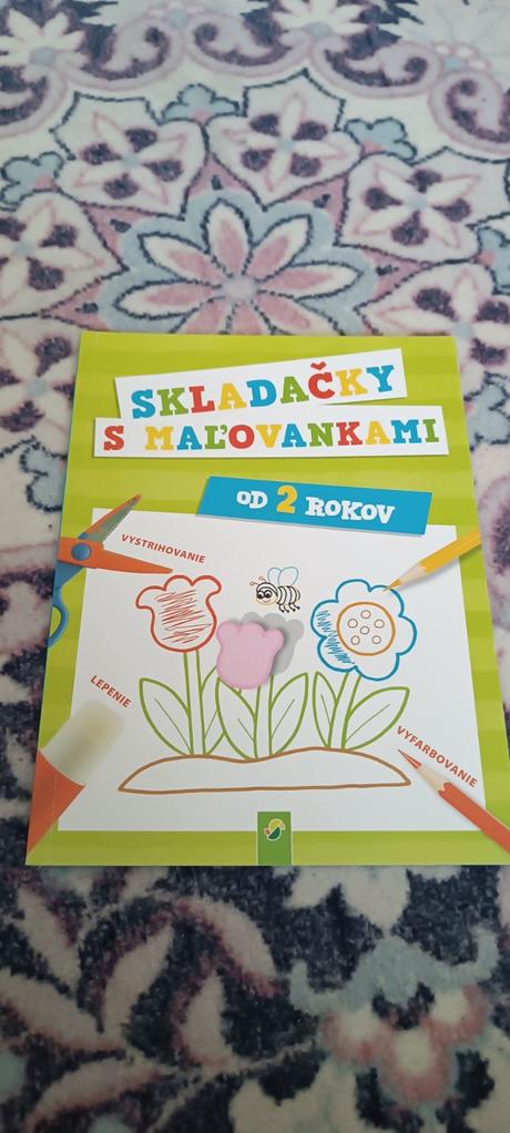 Skladačky s maľovankami,