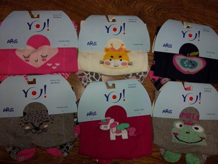 Pančušky s pogumovanymi chodidlami, 80 / 86