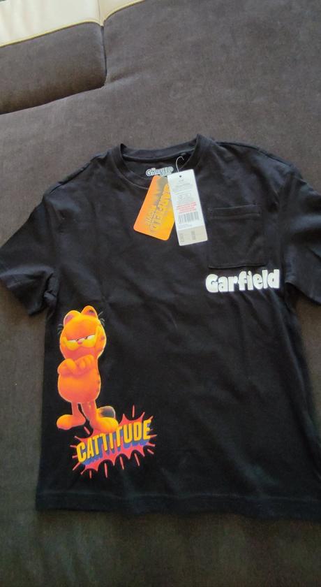 Tričko garfield s krátkym rukávom 116, 116