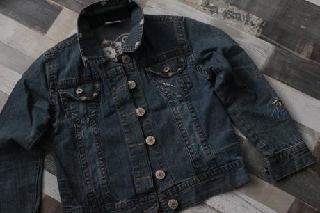 Riflová bundička, 128