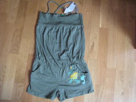 Benetton overal s výšivkou/nepoužívaný, benetton,152