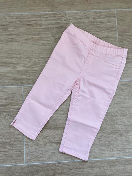 Crop slim elasticke nohavice, h&m,116