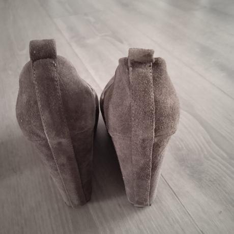 Lodičky platformy práva koža, 38