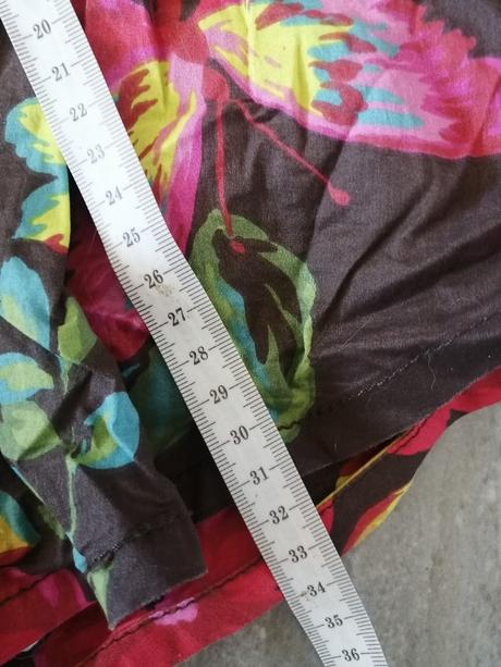 Kvetovaná sukňa next bavlna s podšívkou v146, 11 r, next,146