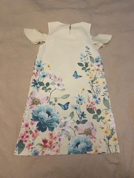 Žlté kvetovane šaty next, next,134