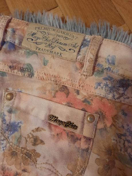 Riflové nohavice mayo chix, mayo chix,xs