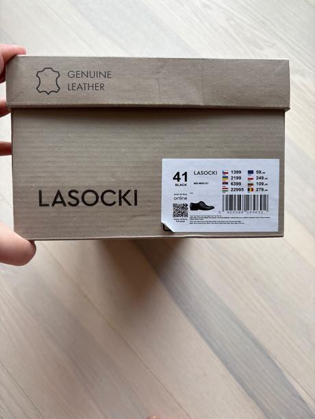 Kožené topánky lasocki 41, lasocki,41