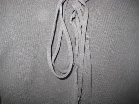 Zara pulovrik so snurovackou, zara,s