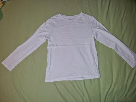 4ks dlhe tricka h&m 122/128, h&m,128