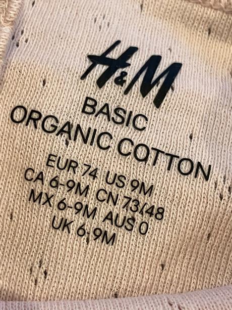 Dievčenské body s mašličkou ružové h&m (74), 74