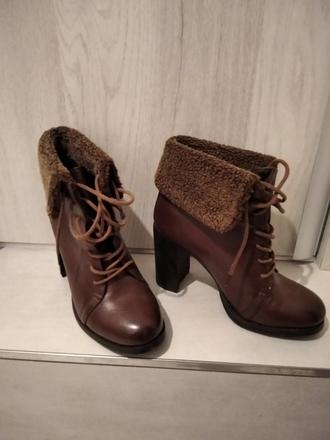 Hnedé topánky, jennifer&jennifer,35