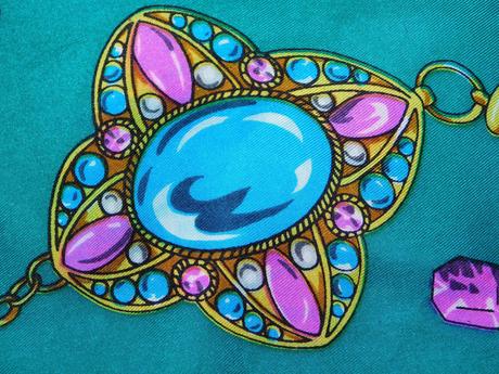 Kvalitná luxusna hodvabna elegantná šatka, xl