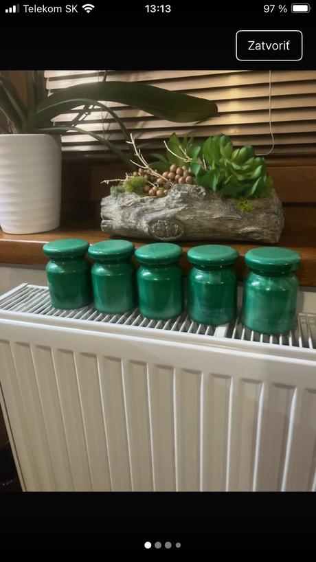 Koreničky malachitové sklo, 