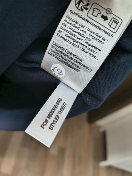 Lacoste pánske bavlnené tričko m, lacoste,m