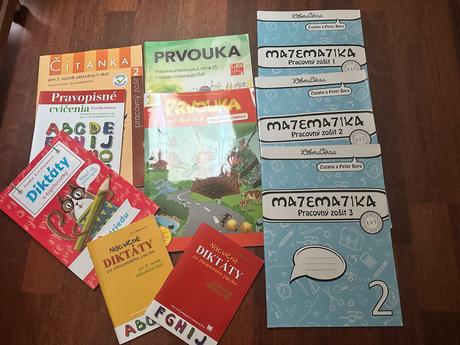 Učebnice a pracovne zošity 2. rocnik, 