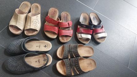 Sandále šľapky vel36 na leto, cena spolu, 36