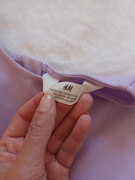 Šaty hmko, h&m,122