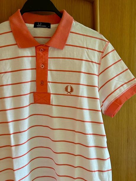Bavlnená polokošeľa zn.fred perry veľ.s, s