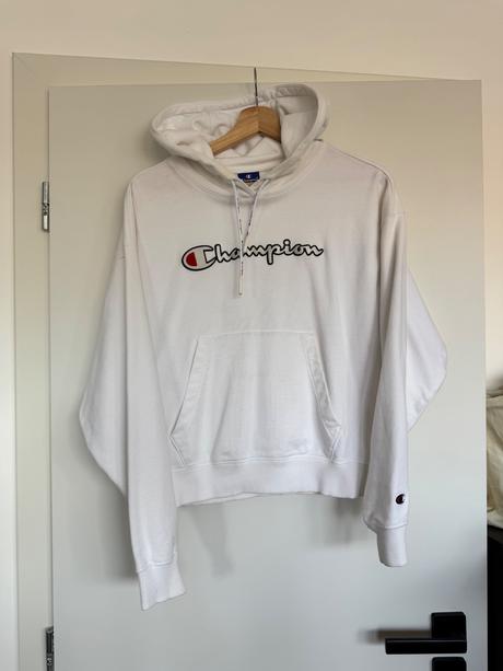 Champion biela mikina, champion,s