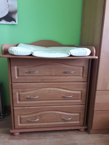 Scarlett detská postieľka a prebaľovacia komoda, šírka (cm): 60,dĺžka (cm): 120