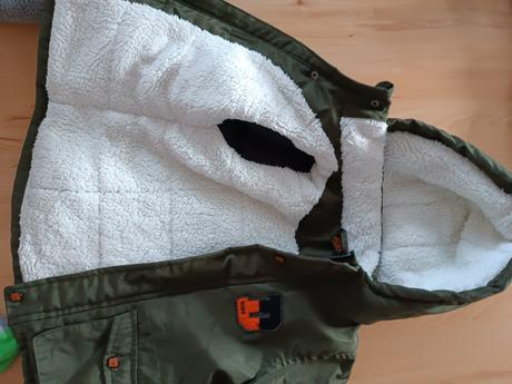 Teplá zimná bunda, kik,104