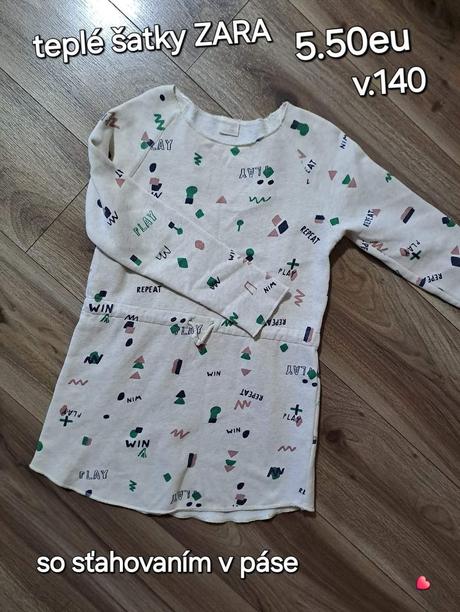 Šaty zara, zara,140