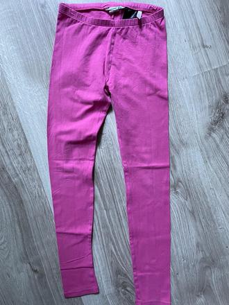Leginy ružové 7-8 rokov, h&m,128