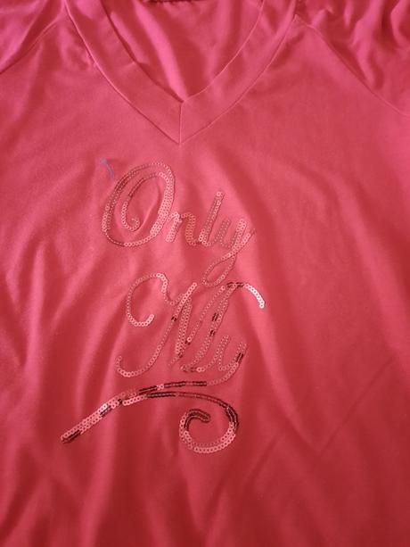 Dámske červené tričko/ top, m