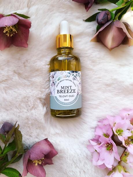 Luhovaný telový olej mäta a eukalyptus 50ml/60ml, 