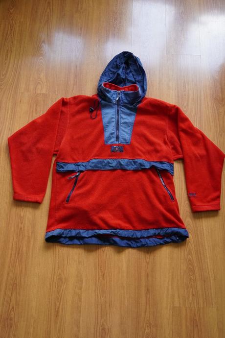 Vintage 90's flísový anorak helly hansen twin sail, helly hansen,m