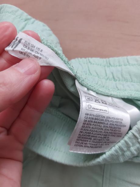 Krátke nohavice, h&m,134