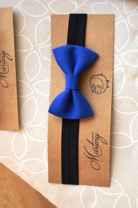 Detská čelenka s motýlikom,