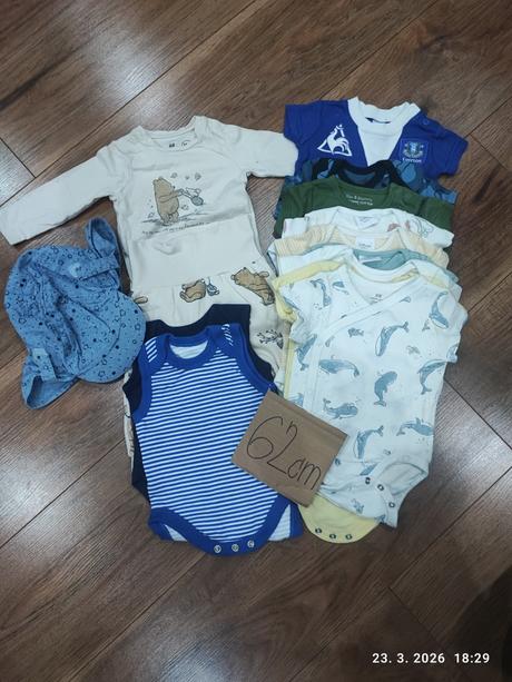 Chlapčenské oblečenie veľ. 62cm, h&m,62