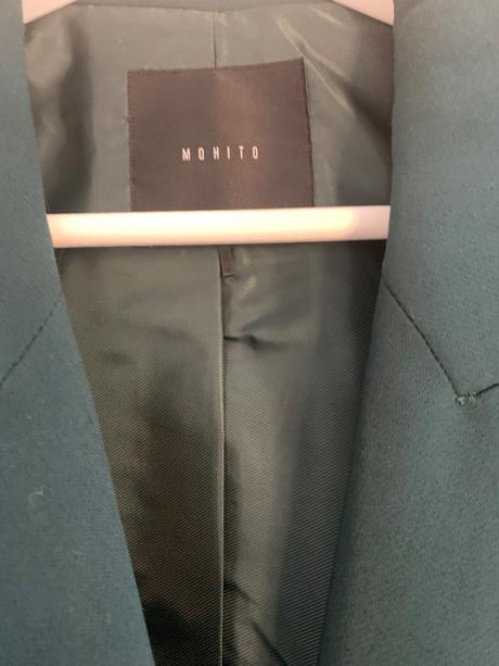 Nohavicový kostym, mohito,36