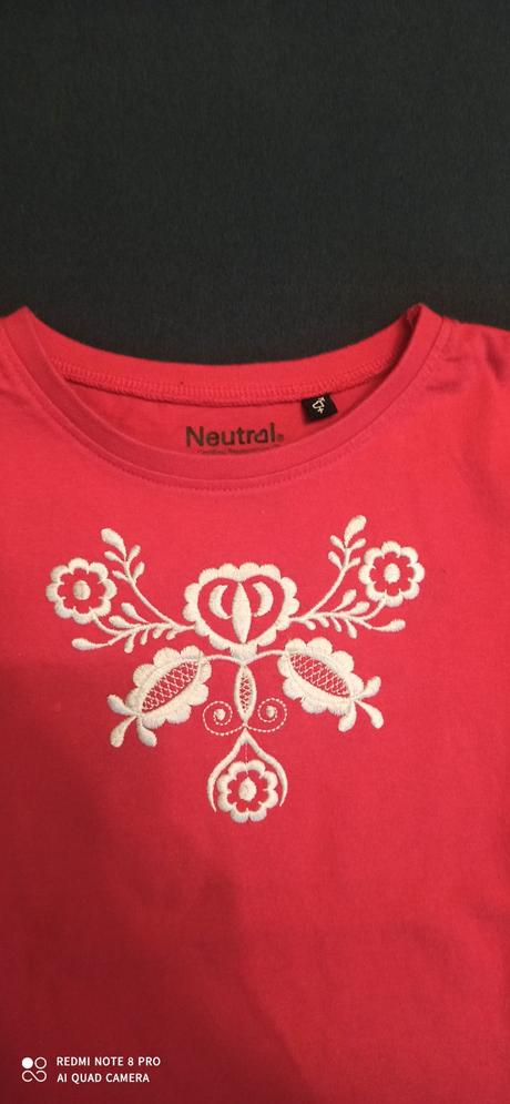 Folklorne tricko+sukna+celenka, 92