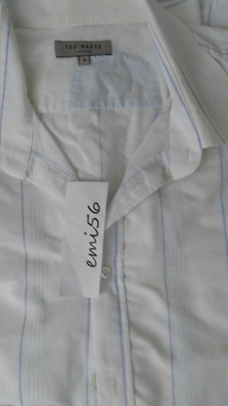 Balík -  košele prúžkované - dlhé rukávy, l