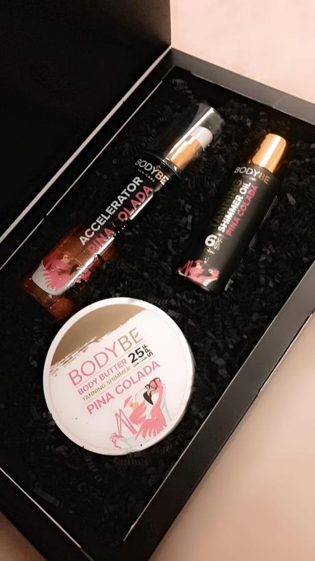 Darčeková sada na intenzívne opálenie bodybe,